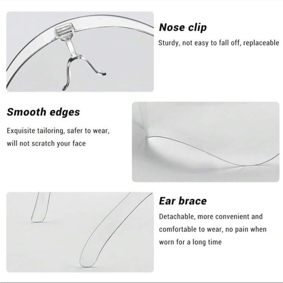 Face Shield Face Mask - Ombré Pink - Picture 7 of 7